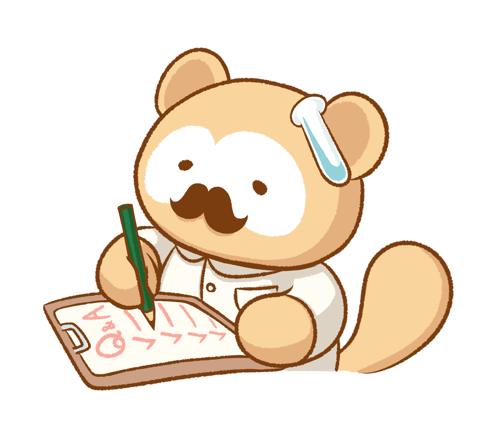 検査について考えるイラスト